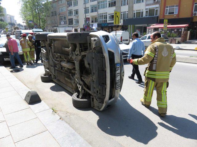 Kadıköy'de trafik kazası