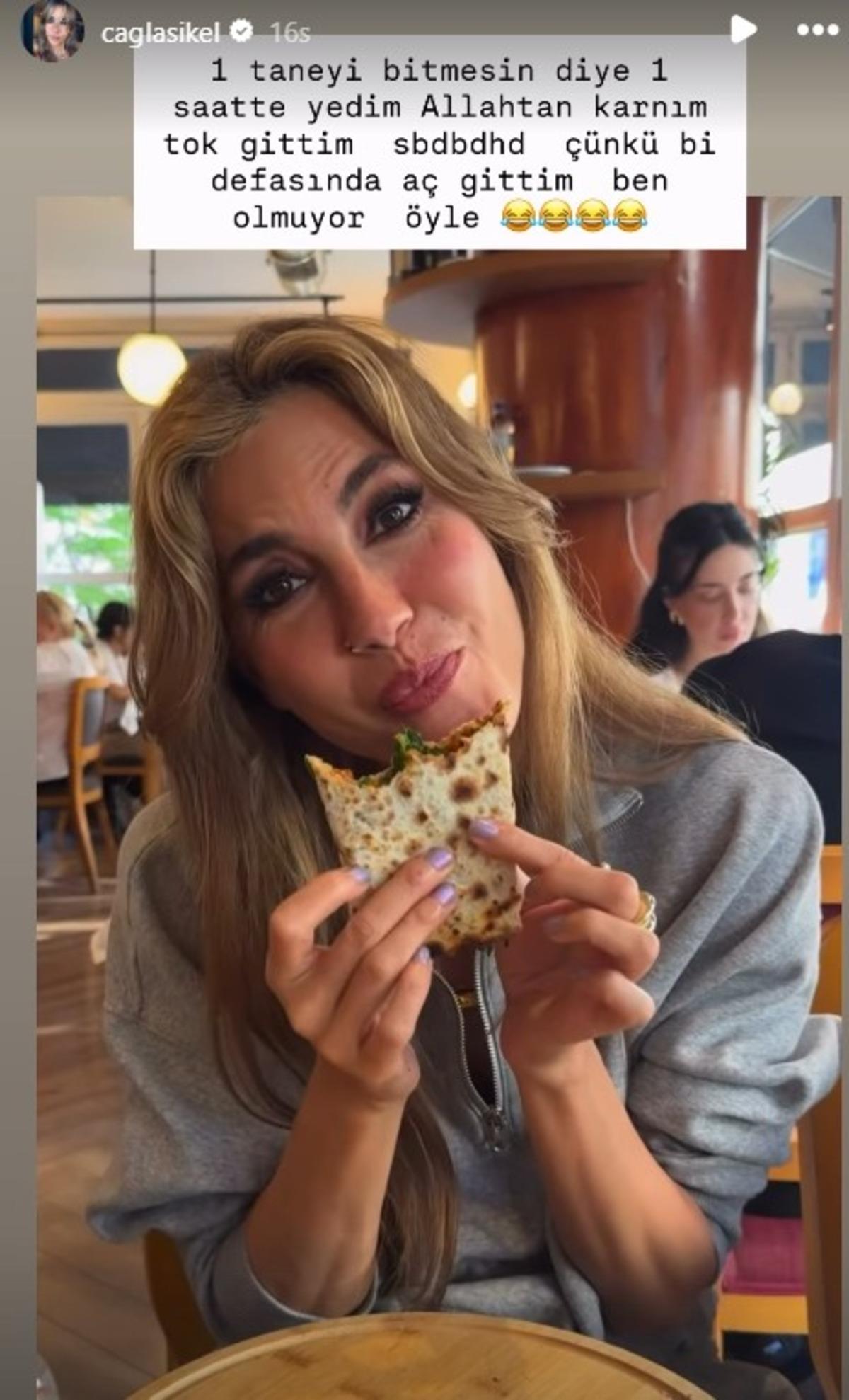 O da lahmacun ve hamburger yiyormuş... &Ccedil;ağla Şıkel fit kalma sırrını verdi   4