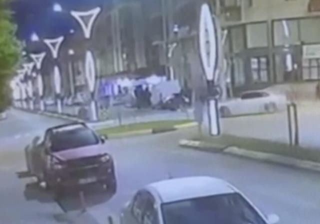 Kavşakta drift şovu pahalıya patladı 1