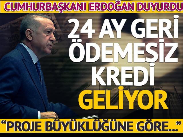 24 ay geri &ouml;demesiz, 10 milyon dolarlık finansman imkanı