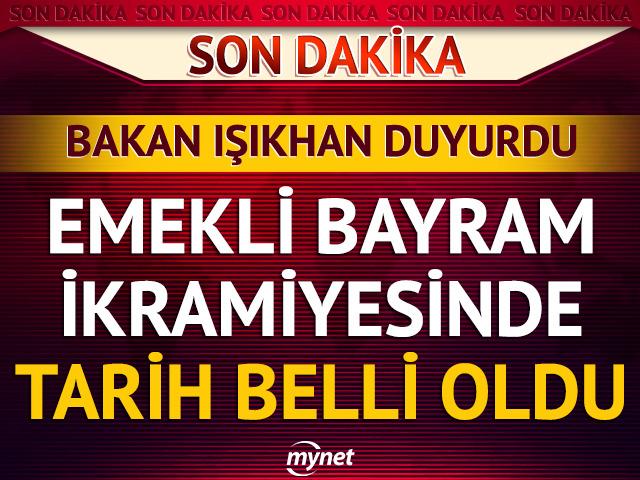 Emekli bayram ikramiyesinin hesaplara yatacağı tarih belli oldu