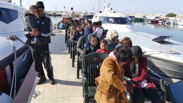 Çanakkale'de 39 kaçak göçmen yakalandı