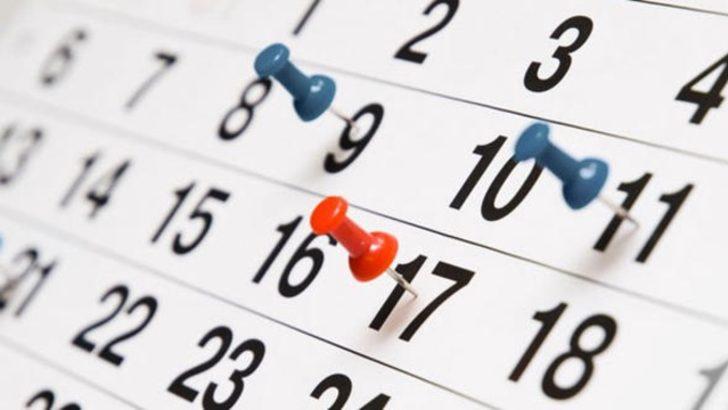 2018 yılında kaç gün resmi tatil var? İşte 2018 resmi tatil takvimi
