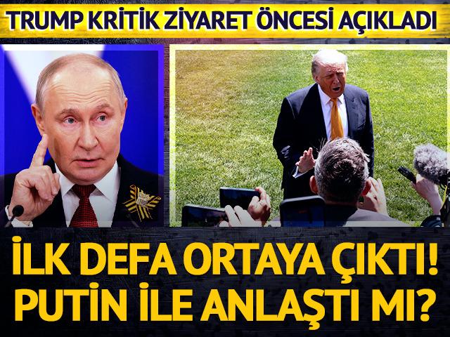 Trump'tan Putin ile Donbas konusunda anlaşmadıklarını a&ccedil;ıkladı