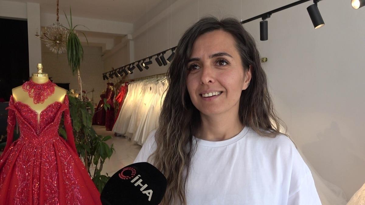 Gökyüzünde gelinlikli kadını görenler şaşırdı! Gerçek sonradan ortaya çıktı 2