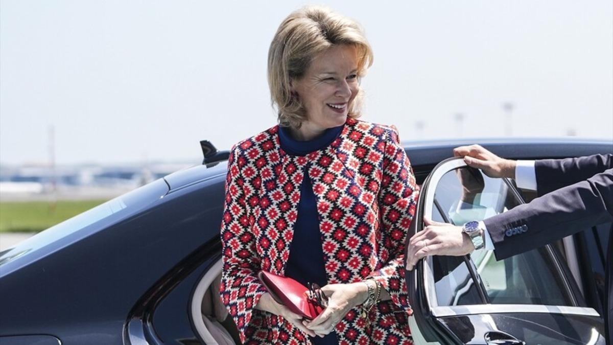 Belçika Kraliçesi Mathilde nin Türkiye ziyareti: Koç Ailesi ile de buluştu 3