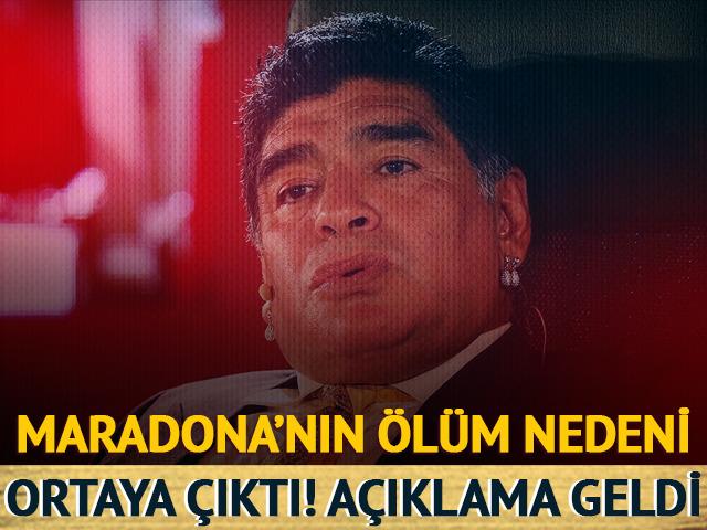 Maradona'nın &ouml;l&uuml;m sebebi ortaya &ccedil;ıktı! İki doktor hakim karşısına &ccedil;ıktı