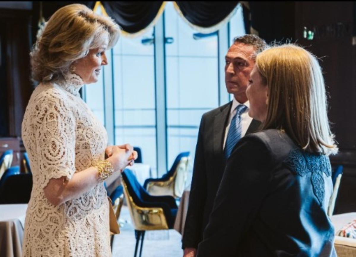 Belçika Kraliçesi Mathilde nin Türkiye ziyareti: Koç Ailesi ile de buluştu 10