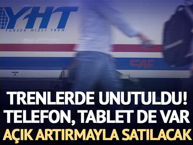 Trende unutuldu: Telefon tablet de var! A&ccedil;ık artırmayla satılacak