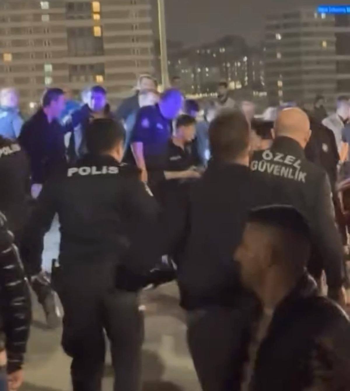 Sebze ve Meyve Hali nde bıçaklı kavga: 7 gözaltı 12 polis yaralandı 1