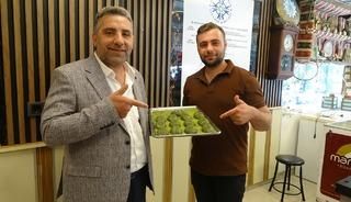 Kilis'te &uuml;retilen tatlı 'atom gerebi&ccedil;'e yoğun ilgi