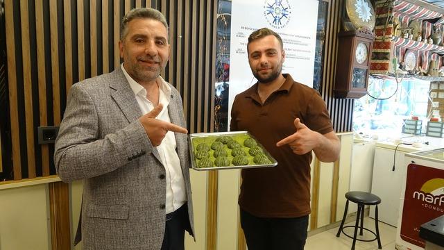 Kilis'te üretilen tatlı 'atom gerebiç'e yoğun ilgi: Kilosu bin 800 Lira