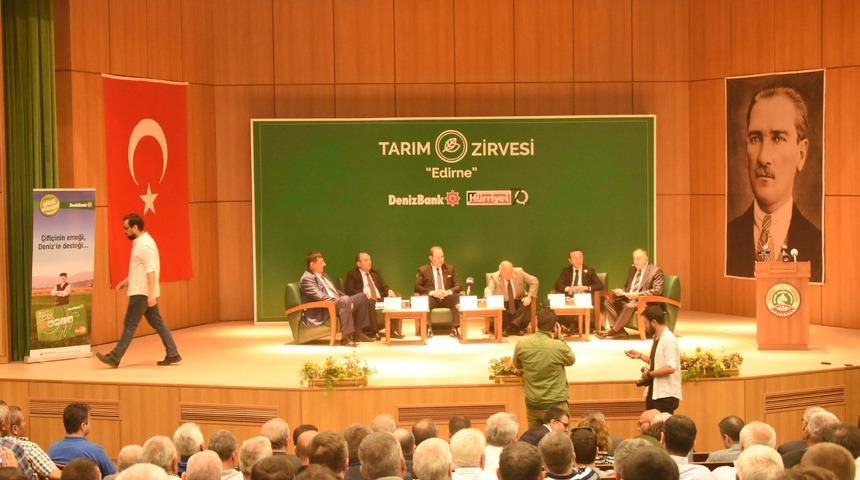 Edirne'nin tarımı, zirvede masaya yatırıldı