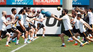 Galatasaray'da Tolga Ciğerci ağrılarını öne sürerek idmana çıkmadı!