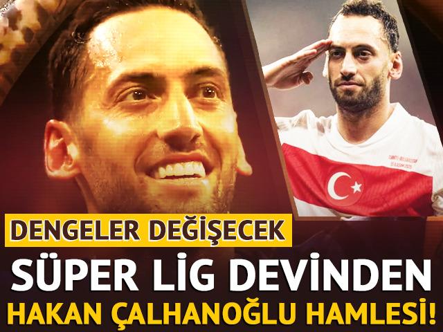 Fenerbah&ccedil;e'de tarihi se&ccedil;im bombası! Hakan &Ccedil;alhanoğlu teması başladı