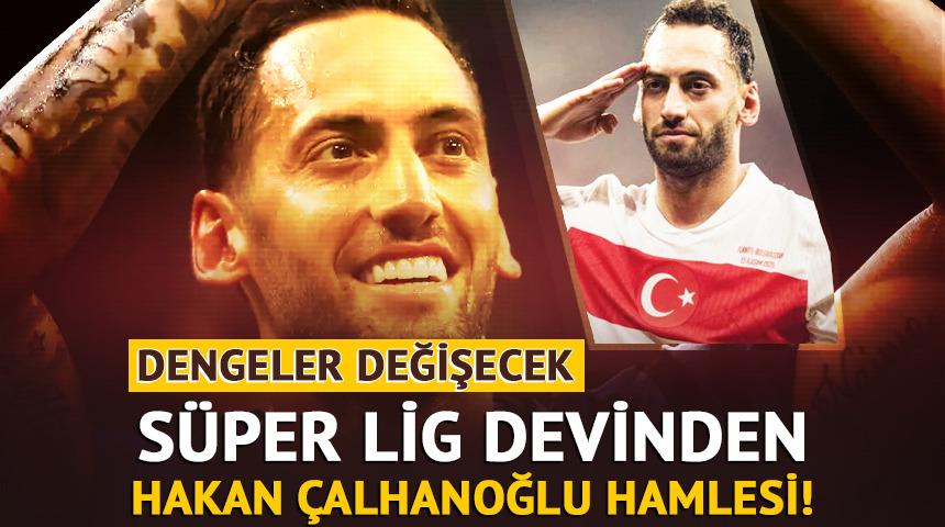 Fenerbah&ccedil;e'de tarihi se&ccedil;im bombası! Hakan &Ccedil;alhanoğlu teması başladı