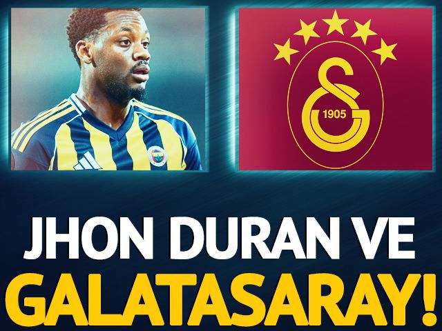 Galatasaray'dan Jhon Duran transferine şok veto!
