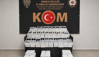 Şırnak&rsquo;ta 5 milyon 700 bin liralık ka&ccedil;ak g&ouml;zl&uuml;k operasyonu