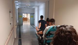 Elektrikli bisiklet devrildi: 1 yaralı