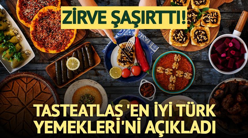 'En İyi T&uuml;rk Yemekleri' a&ccedil;ıklandı: Zirve şaşırttı