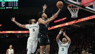 NBA'de Timberwolves'u yenen Spurs, seride 3-2 &ouml;ne ge&ccedil;ti