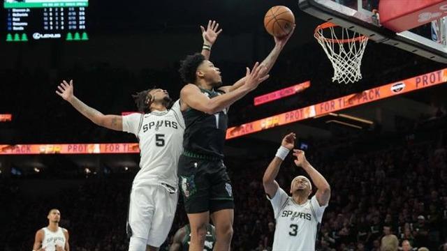 NBA'de Timberwolves'u yenen Spurs, seride 3-2 öne geçti