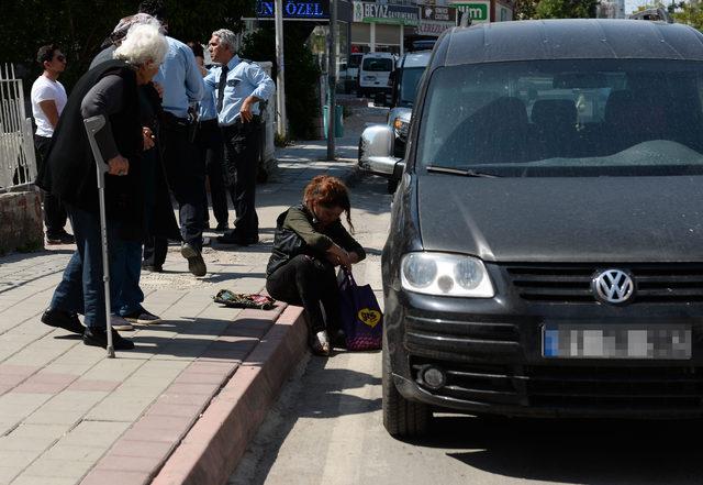 Otostopla bindiği araçtan atlayan kadın yaralandı