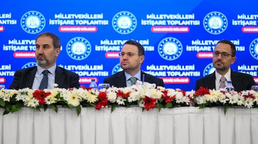 Adalet Bakanı G&uuml;rlek, Karadeniz B&ouml;lgesi milletvekilleriyle bir araya geldi
