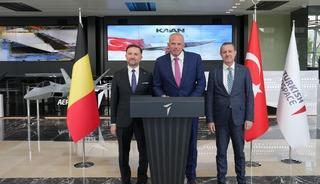 Bel&ccedil;ika Savunma Bakanı Francken TUSAŞ'ı ziyaret etti