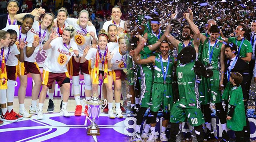 Türk takımları Avrupa basketboluna damga vurdu!