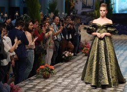 Kumaşlar, defileyle tanıtıldı