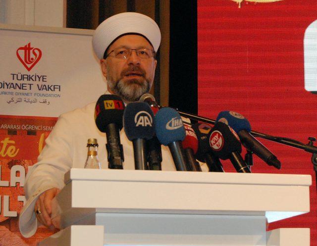 Diyanet İşleri Başkanı Erbaş: Ülke olarak önemli bir görev ifa ediyoruz (2)