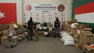 Kapıkule’de dev operasyon: Milyonlarca liralık kaçak eşya ve uyuşturucu ele geçirildi