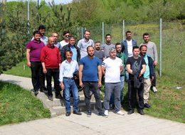 Bolu Dağı'nda, Karayolları'nda çalışan taşeron işçiler iş bıraktı