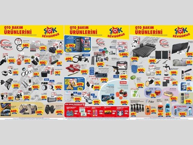ŞOK'a oto bakım &uuml;r&uuml;nleri geliyor! 16 Mayıs 2026 ŞOK akt&uuml;el kataloğu 