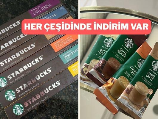 Starbucks'ta stok yapmalık Kahve Haftası fırsatları başladı! 