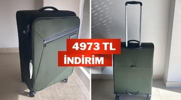 Şık, hafif ve g&uuml;venli: Samsonite valizde b&uuml;y&uuml;k indirim başladı