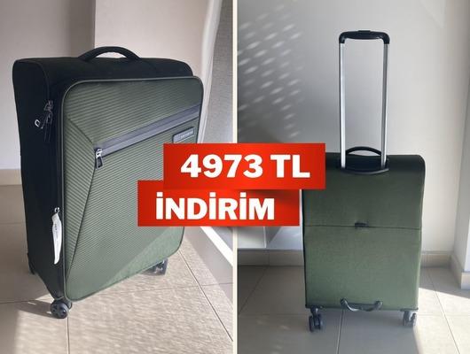 Şık, hafif ve g&uuml;venli: Samsonite valizde b&uuml;y&uuml;k indirim başladı