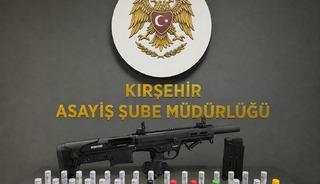 Kırşehir&rsquo;de 2 ruhsatsız av t&uuml;feği ele ge&ccedil;irildi