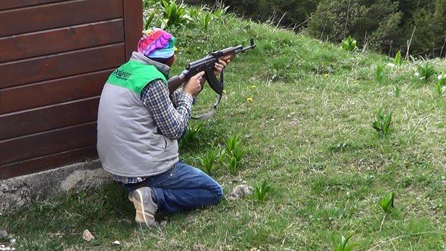 Doğu Karadeniz'de gönüllü korucular ile terörist avı