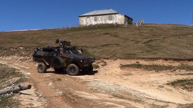 Doğu Karadeniz'de gönüllü korucular ile terörist avı