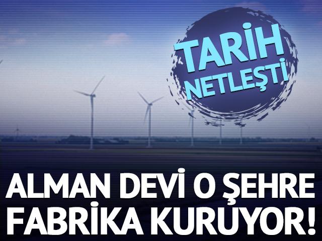 Alman devi o şehre fabrika kuruyor! Tarih netleşti
