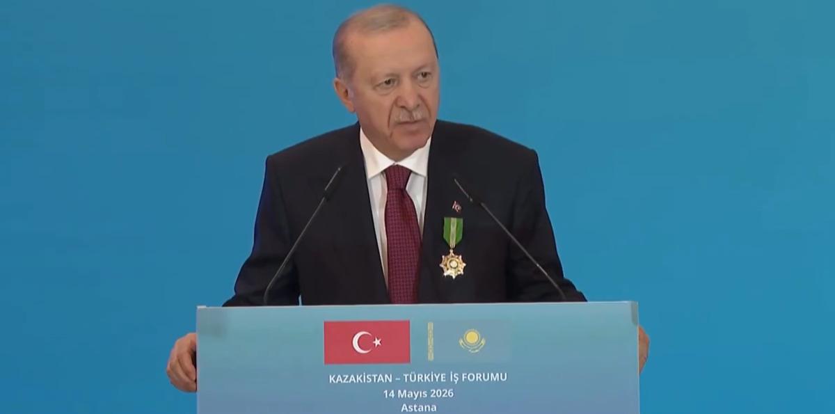 Cumhurbaşkanı Erdoğan dan Kazakistan da  petrol  mesajı  5