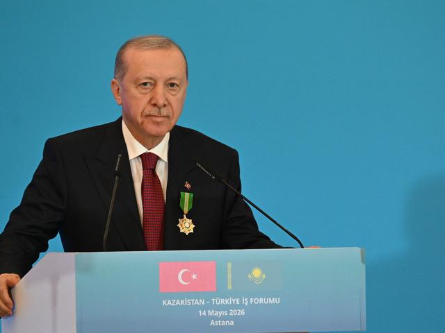 Astana'da dikkat &ccedil;eken 'petrol' mesajı 