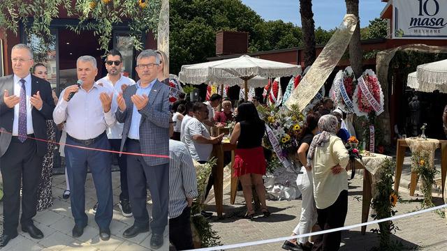 Fethiye'de dualar eşliğinde meyhane açılışı gündem oldu