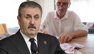 Mustafa Destici emekli i&ccedil;in 10 bin TL &ccedil;ıkışı!