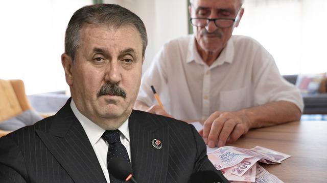 Mustafa Destici emekli için 10 bin TL çıkışı! ‘Neden’ diye sordu