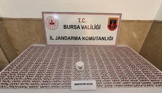 Bursa&rsquo;da zehir tacirlerine darbe: Binlerce sentetik hap ele ge&ccedil;irildi