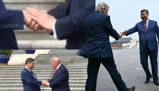 Pekin&rsquo;de tokalaşma d&uuml;ellosu: Trump &ccedil;ekti, Şi geri adım atmadı