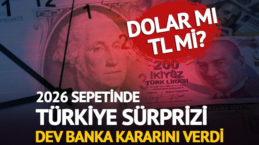 Goldman Sachs&rsquo;tan kritik dolar/TL uyarısı: 2026 sepetinde T&uuml;rkiye s&uuml;rprizi